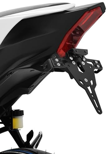 ZIEGER Pro Kennzeichenhalter Kennzeichenhträger Heckumbau kompatibel mit: Yamaha YZF-R7 (RM39 / RM40)