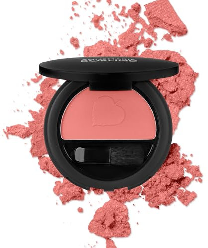 ANNEMARIE BÖRLIND TEINT EFFECTIVE NATURAL BEAUTY Powder Blush Coral Glow (5 g) - Mit Marulaöl und Hyaluronsäure für einen Natürlichen Glow und Nachhaltige Pflege, Vegan