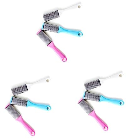 Beaupretty 3 Set Di Lime Per Piedi A Doppia Faccia Strumenti Per Lucidare Le Unghie Dei Piedi Autoadesivi E Riutilizzabili Per La Manutenzione Della Pedicure Con Pelle Dura 3 Pezzi*3