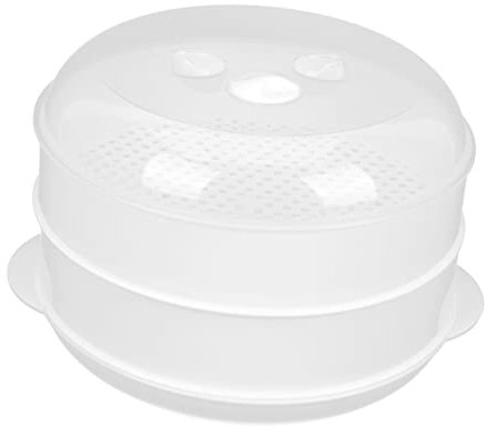 PRETYZOOM Vaporera De Doble Capa Utensilio De Cocina para Cocinar Al Vapor y Calentar Comidas