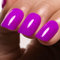 Ozzeal Neon Purple Gel Nail Polish, 15ml Bright Spring Summer Soak off LED UV Gel Nail Polish Art Starter Manicure Salon DIY