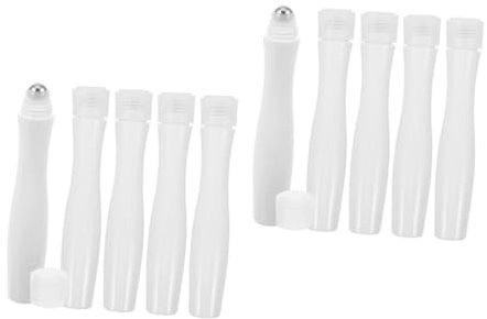 ADOCARN 2sets Roller Flasche 15ml Sub Flasche Auslaufsicher Parfüm Reise Set 5 Stücke * 2