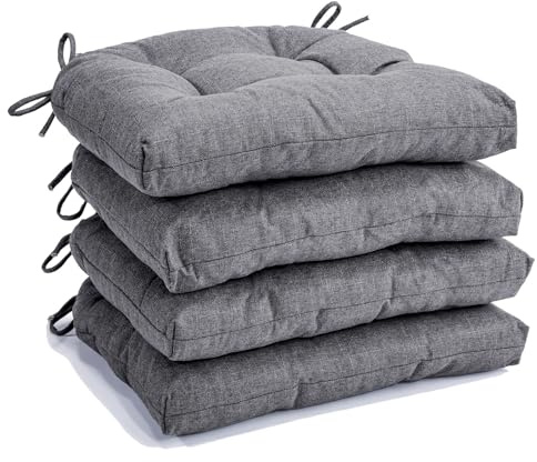 Kyaringtso Chair Cushions for Dining Chairs Set of 4, Kitchen Chair Pads