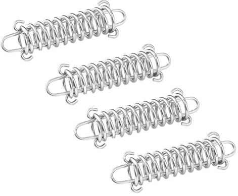 NOLITOY 4 Tenditori in Inossidabile con Molla Professionali per e Tende Outdoor Resistente al Vento e Usura Fissaggio Rapido Attrezzi