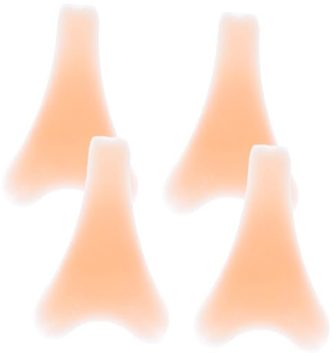 ZUNOXAZ 4 Pièces Invisible Silicone Liner Pads pour Femmes Protection Discrète Autoadhésive Étanche pour Maillots de Bain et Leggings Insert Réutilisable Couleur Peau Lot