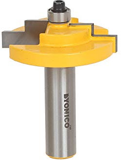 Yonico 18127 - Broca para rebajadora de vidrio escalonado de 3/16 pulgadas con vástago de 1/2 pulgada