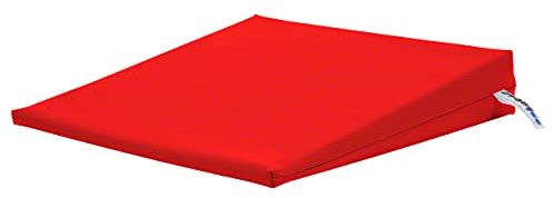Sport-Tec Sitzkeilkissen VB 120 Sitzkissen Orthopädisch Keilkissen mit Kunstlederbezug, Auto Sitz Kissen, Büro Sitz Kissen, Sitzkeil