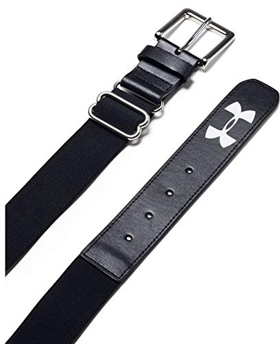 Under Armour Men's UA Baseball Belt OSFA Black
