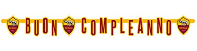 AS Roma Ghirlanda Buon Compleanno 6B120006