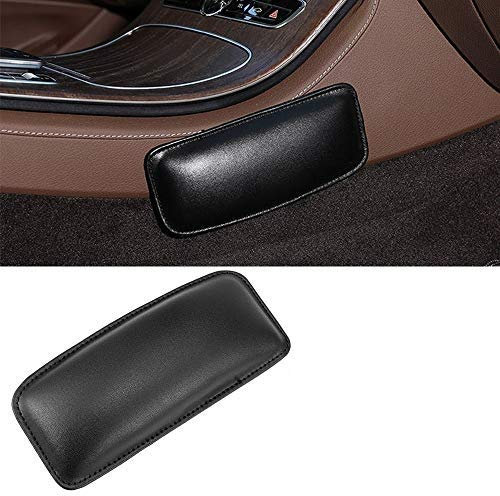 Turbobm Universal Auto Sitzkissen Beinstütze Autositz Weiches Kissen Leder Beinkissen Kissen Kniepolster Oberschenkelstütze Kissen Innenraum Autozubehör