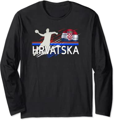 Handball Hrvatska Kroatien Rukomet Langarmshirt