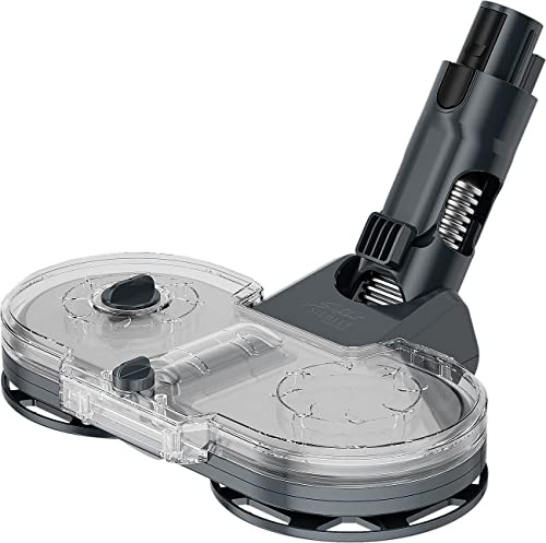 Sichler Haushaltsgeräte Zubehör zu Hand-Staubsauger: Wischaufsatz mit Wassertank & 2 Pads für Zyklon-Staubsauger BHS-700.ak (Akku Zyklon, Akku HEPA-Filter, Mini)