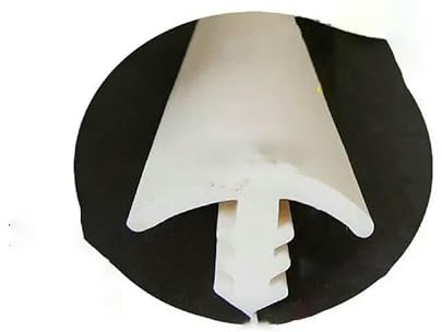 Bande d'étanchéité en caoutchouc de silicone en forme de T pour joint de fossé de type T, bandes décoratives pour véranda, panneau solaire, coupe-froid universel pour porte et fenêtre - T-78 20 x 11