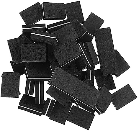 SAFIGLE 50stücke Mini-block-nagelfeile Für Fingernägel Doppelseitige Schleifblock-nagelfeile Schwamm-block-nagelfeile Für Zehennägel Maniküre-nagelfeile Zum Glätten Und Glänzen Praktisch u