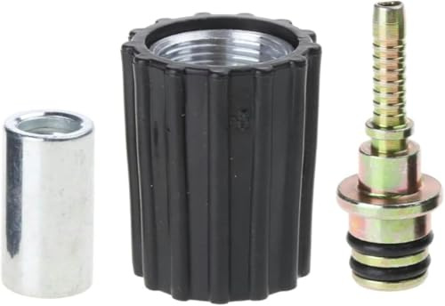 High Pressure Washer Hose Insert Fittings Car Washer Water Cleaning Hose Pipe Fitting TwistConnector Quick Fixing Pressure Washer Parts and Accessories