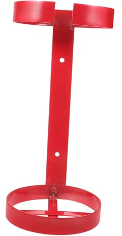 GETAJGHSD Support Mural pour Extincteur Porte-extincteur Métal Double Anneau 5-6 Kg, Fixation Solide pour Bateau Et Voiture, Support De Fixation Pratique Et Robuste, Usage Nautique Et Automobile