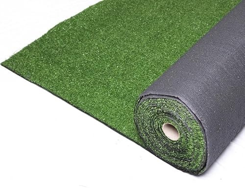 XONE Prato Golf Verde Artificiale 7mm x h2x25 mt - Tot. 50m² | Erba Giardino Artificiale | Tappeto Verde Erba | Manto Prato Sintetico 7MM