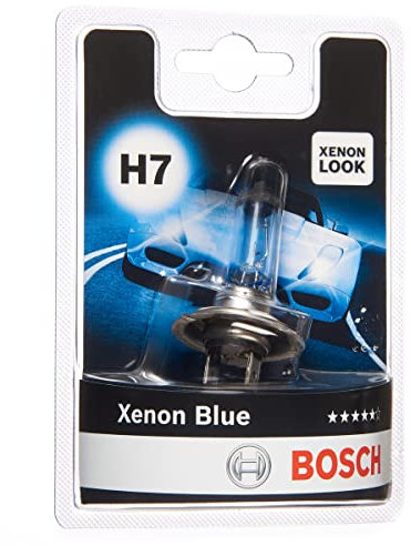 Bosch H7 (477) Xenon Blue Headlight Bulb - 12 V 55 W PX26d - 1 Bulb