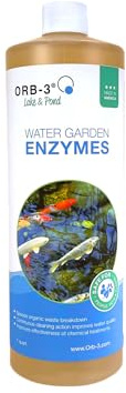Orb-3 Water Garden Enzymes Bottle, 1-Quart