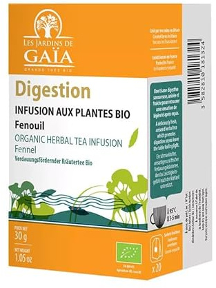 Infusettes - Tisane de plantes - Digestion - boîte 30g