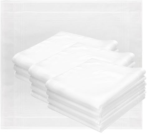 Betz 12 Stück Herren Stoff Taschentücher Set Lord 3 Größe 40x40 cm 100% Baumwolle Dessin 44