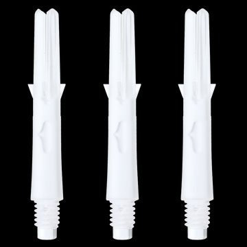 PerfectDarts 1 Set L Style L-Shaft Locked Straight Dart Stems EXTRA Short 130 Clear