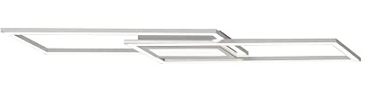 SellTec LED Deckenlampe Deckenleuchte 2 Leuchtrahmen Downlight | Downlight getrennt schaltbar, warmweiss, Wohnzimmer & Küche