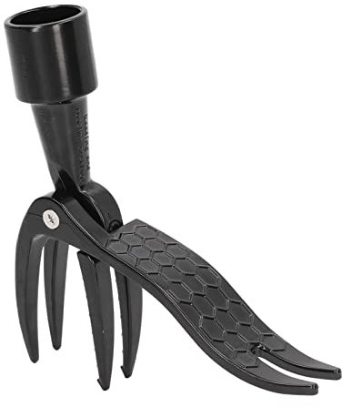 Stand Up Weed Puller, Aluminum Alloy Stand Up Weed Puller Weeding Head Tool 4 Claw Weed Picker, Hand Weeders