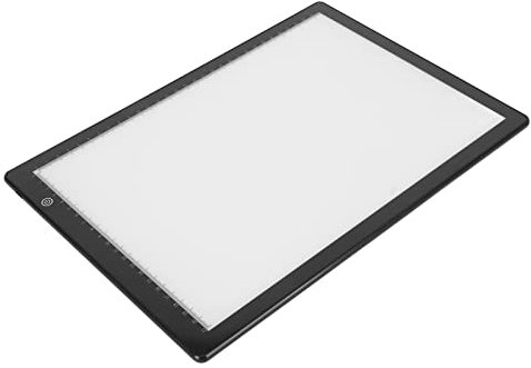 Tableau de Copie LED Table Lumineuse de Traçage Ultra Fine avec luminosité Réglable, alimenté par USB et 3400 LUX pour Le Traçage, la Peinture au Diamant, L'esquisse,