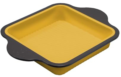 EKAU Smart Flex Square Cake Pan - Marigold