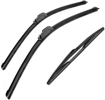 VIYOLI Auto Wischer Für Peugeot 206 SW 2002 2003 2004 2005 2006 26 + 16 + 14 Scheibenwischerblätter Vorne Und Hinten Für Windschutzscheibe