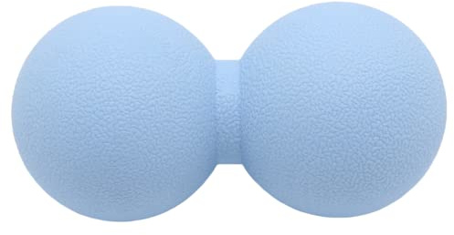 Balle de massage HappyStream aux arachides dures, double balle de massage de crosse. Boule de mobilité de rouleau de Massage des tissus profonds pour la thérapie physique libération myofasciale relax