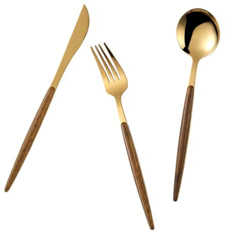 Garneck Vaisselle Occidentale Avec Fourchette à Dîner Et Couverts Acier Inoxydable Design Moderne