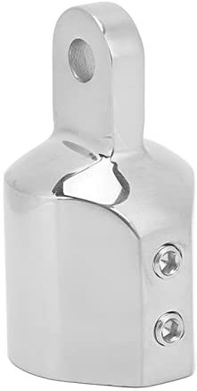 OKJHFD Top Eye Endkappe 316 Edelstahl Bimini Externa Top Cap Fitting Marine Hardware für Boote Kajaks Kanus Baldachin Markisen Yacht (25mm)