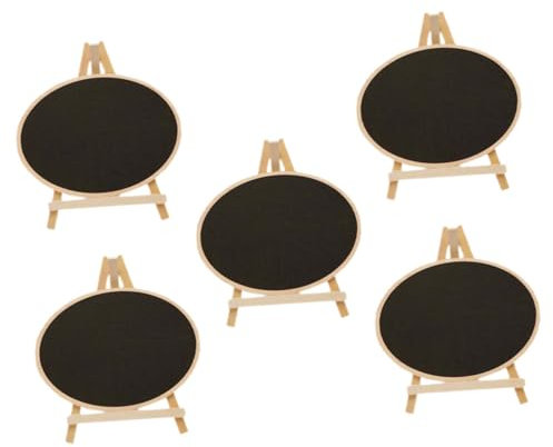 ABOOFAN 5stücke Kreidetafel Aus Schwarze Tafel-kreidetafel -schild Kleine Löschbare Kleine