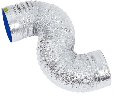Angoily Adjustable Range Hood Exhaust Pipe Insulated Ventilation Hoses for Cooking
