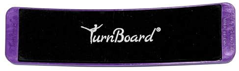 Ballet Is Fun TurnBoard® – The Original Ballet Turning Board | Improve Balance, Spotting & Confidence | Made in The USA (Purple)