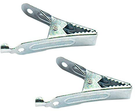 Bulk Hardware Bh05909 Crocodile Pince crocodile, 50 Amp – Lot de 2