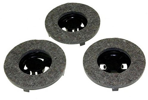 Jeu de 3 disques feutre Chambord Z5 LC500C Simac FL8500 Cireuse 09502576 TORNADO Cireuse 09502576 TORNADO