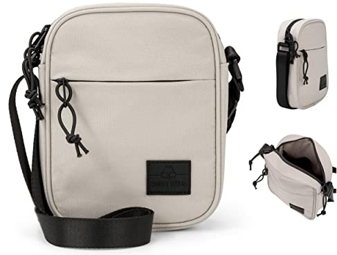 Johnny Urban Umhängetasche Herren & Damen Klein Beige - Luis - Kleine Tasche zum Umhängen für Freizeit & Urlaub - Sportliche Schultertasche - Wasserabweisend