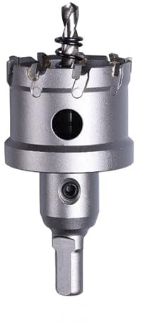 Sega a tazza da 40 mm,punta in metallo duro,sega a tazza LAIWEI per praticare fori in acciaio inox,metallo,ghisa, rame,ecc.