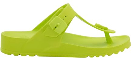 Scholl Bahia Flip-flop, Flip-Flop Donna, Lime, 38 EU