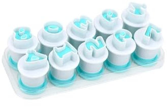 AD-BCrbgen 10 26 pz/Set Lettere Maiuscole Stampo for Torta Fondente Alfabeto Maiuscolo e Minuscolo Taglierina for Biscotti Taglierina for Biscotti in Plastica (Color : Digital)