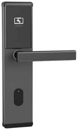 JESSICA Y Serratura Intelligente per Hotel Serratura Elettronica Argento Serratura per Porta con Sistema Smart Card Serratura per Porta antifurto Nera