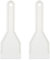 OQKAHIV Pala de plástico para hielo - pack de 2, rasca y descongela fácilmente, adecuada para neveras y congeladores, longitud 16,5cm, Ideal para uso en cocina casera, (Blanco)