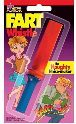 Fart Whistle Classic Noise Toy Retro Practical Joke Party Bad Filler Xmas Christmas Stocking Filler Gift Trick Jokes