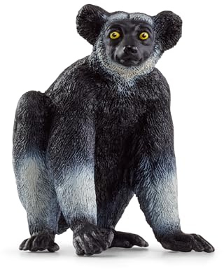 schleich WILD Life | Indri 14877 | Spielfigur ab 3 Jahren | 5 x 4 x 6 cm | detailgetreue Tierfiguren | Zoo Spielzeug | tolles Geschenk für Jungen und Mädchen | Deko für Geburtstag