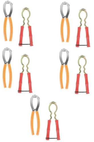 SOLUSTRE 5 Sätze Walnussmessung Walnussöffner Cracker Nussknacker Aus Walnuss Walnuss-öffner-Werkzeug Scheller Nussknacker Werkzeug Öffnungswerkzeug Für Walnuss Gusseisen 2 Stück * 5