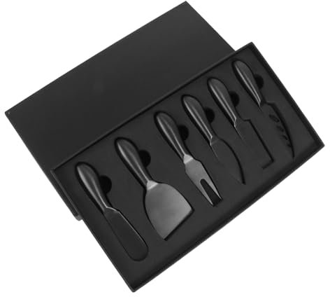 VALICLUD 6pièces Couteaux à Fromage Acier Inoxydable Coupe-fromage Ustensiles De Cuisine Outils De Coupe De Fromage Trancheuses à Lot