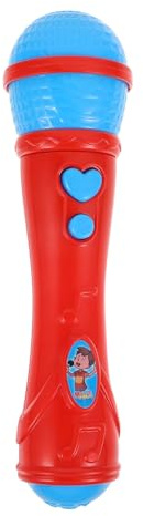 HANABASS Microfono Karaoke per Musicale con Design Stimola La Creatività Abilità Musicali per Feste e Giochi Ruolo Non Include Batterie Colore Casuale Colore Casuale